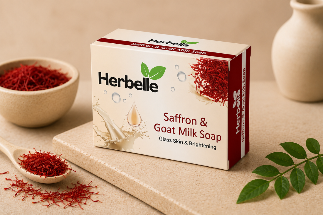 SAFFRON & GOAT MILK SOAP